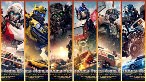 Even More New Transformers Rise Of The Beasts Character Posters Transformers News Tfw