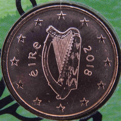 Ireland Euro Coins Unc 2018 Value Mintage And Images At Euro Coinstv