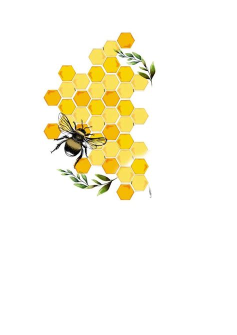 Honey Bee Tattoo Design Honey Art Honey Bee Drawing Bee Drawing