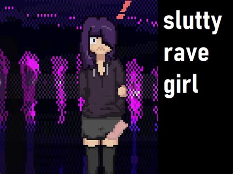 Slutty Rave Girl By Spritesarecool