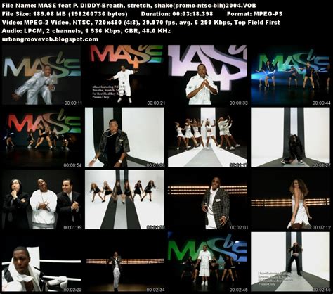 Urban Groove Vob Collection Mase Feat P Diddy Breath Stretch
