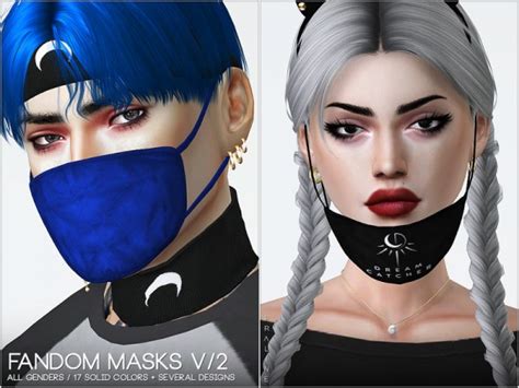 The Sims Resource Fandom Masks V2 By Pralinesims • Sims 4 Downloads