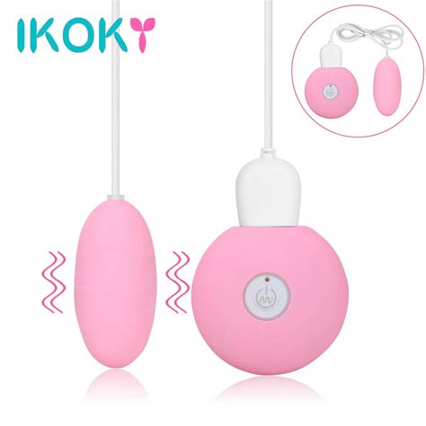 ikoky jump egg vibrators 20 frequency vibrating egg dildo clitoris stimulator sex toys for women