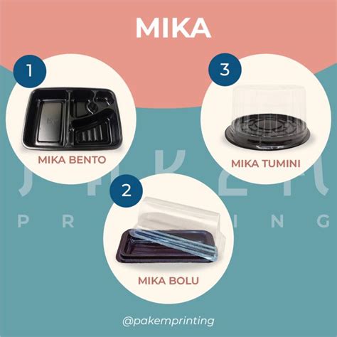 Mika Bento Bolu Dan Tumpeng Mini Pakemprintpack Com