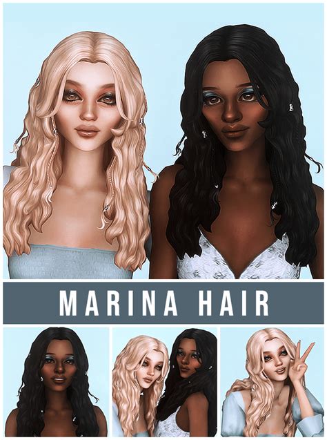 Sims Marina Hair The Sims Book