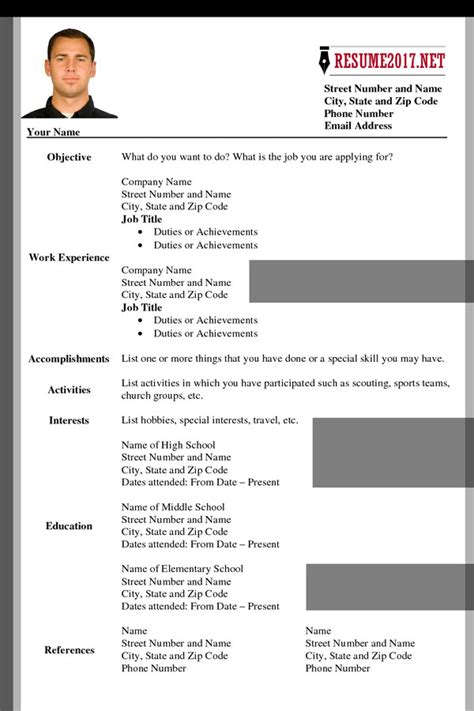Updated Resume Format 2017 Whats New