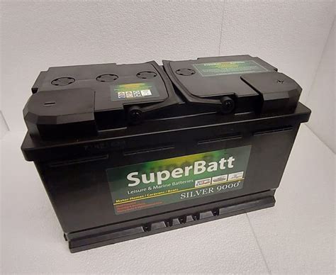Superbatt Agm1000 12v 110ah Vrla Agm Ultra Deep Cycle Battery Fully