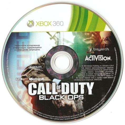 Call Of Duty Black Ops Cover Or Packaging Material Mobygames