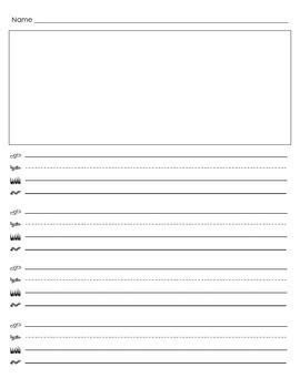 Each student has a composition book for dictation of sounds, words, and sentences. Paper to use in with Teachers College Writing Workshop or ...