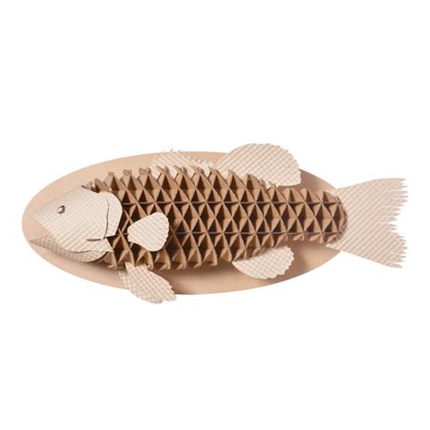 Cardboard Safari Wayne The Bass Cardboard Fish Mount In 2020 Animal