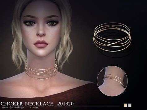 Necklace 201920 By S Club Ll From Tsr For The Sims 4 Spring4sims