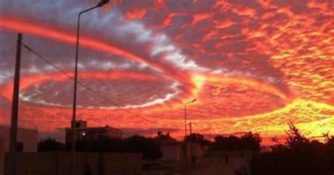 What Caused These Bizarre Spiral Cloud Formations Extraterrestrial Blog