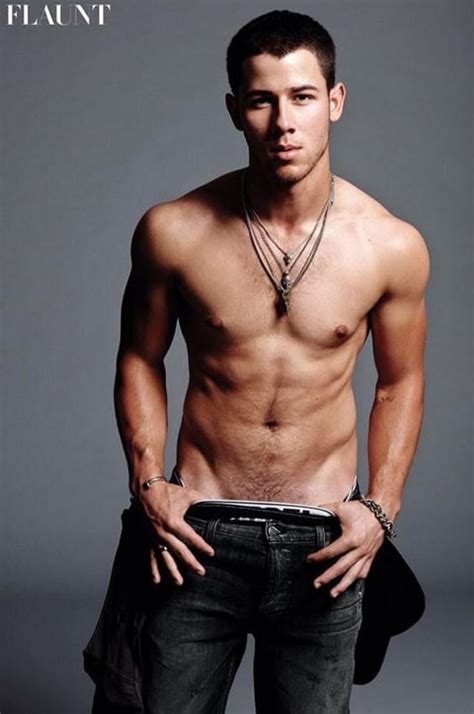 nick jonas strips down does his best marky mark for flaunt video towleroad
