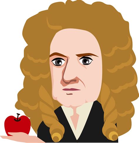 Isaac Newton Clipart Png Download Full Size Clipart 5710489