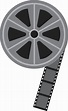 Movie reel clip art - Clipartix