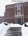 stock photo - Washburn High School Entrance
