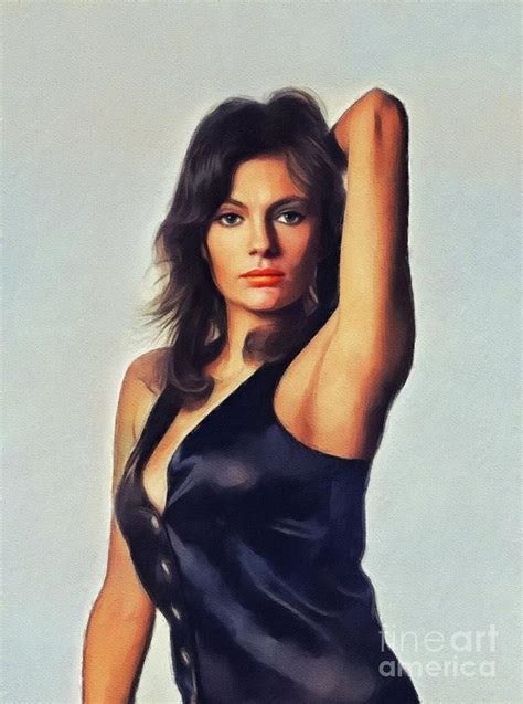 Jacqueline Bisset Actress Painting By Esoterica Art Agency