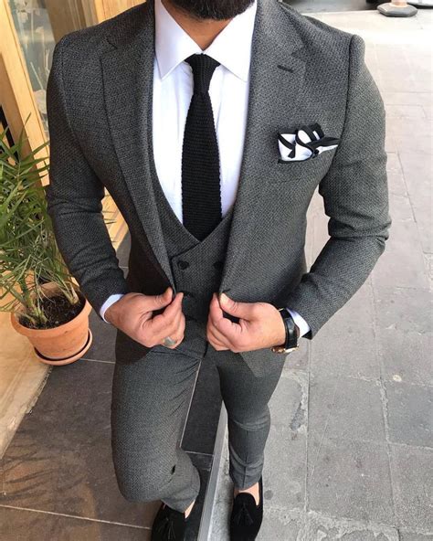 havana gray slim fit suit grey slim fit suit dress suits for men fashion suits for men