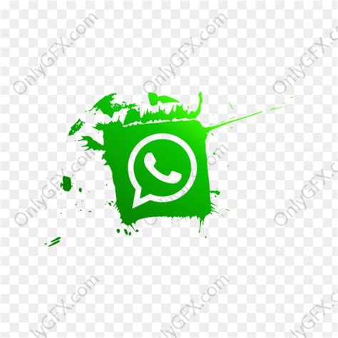 Whatsapp Logo Splatter Png Transparent