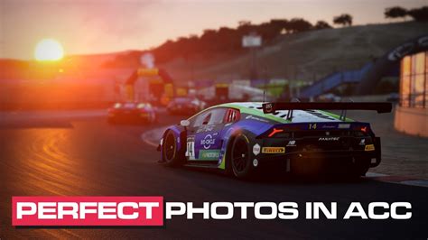 How To Take Cinematic Screenshots In Assetto Corsa Competizione No