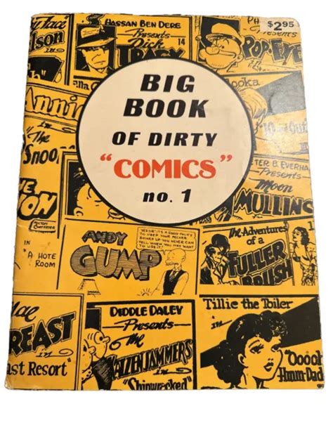 Big Book Dirty Comics No 1 Comix Harold Teen Snuffy Underground