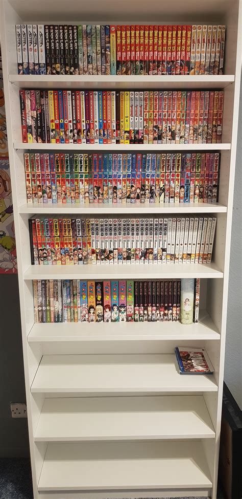 Got A New Bookcase For My Manga 207 In Total Rmangacollectors