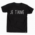 Je T'aime Type T-shirt – Whistle & Flute Clothing