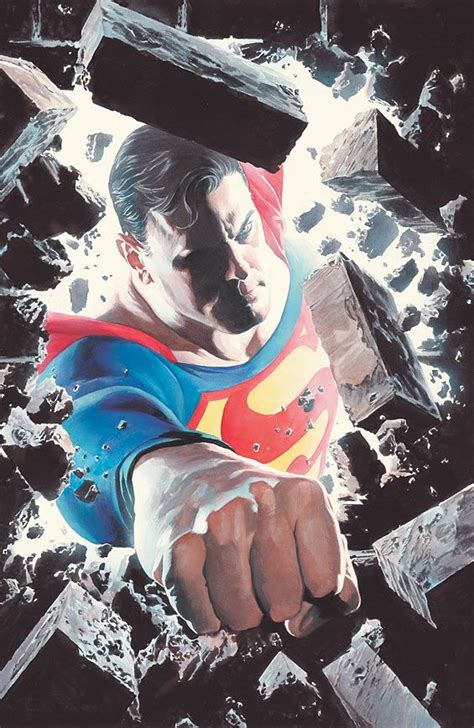 Superman Alex Ross Comic Art Superman Comic