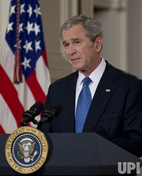 Photo President Bush Delivers Farewell Speech In Washington