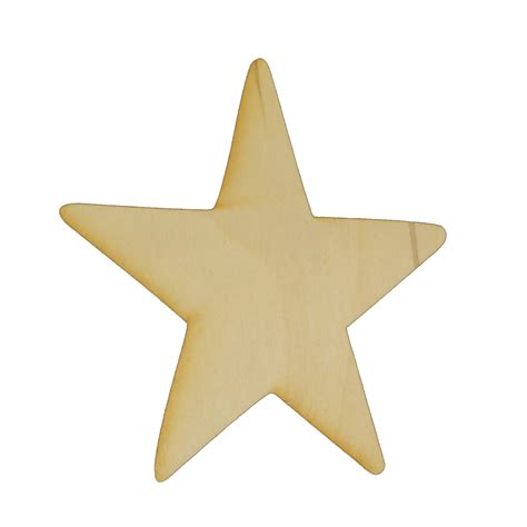 Primitive Star Wood Cut Out 4 Inch Wooden Stars Wooden Stars For Crafts