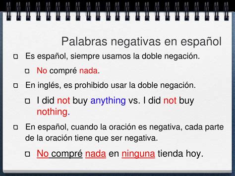 Ppt Palabras Afirmativas Y Negativas Powerpoint Presentation Free