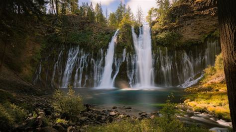 Burney Falls Waterfall Best Wallpaper 117953 Baltana