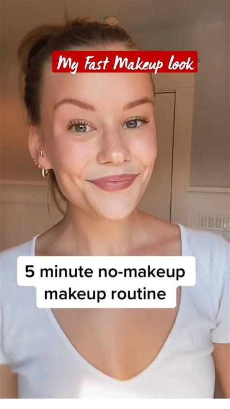 My Fast Makeup Look The 5 Minute Makeup Routine Fast Makeup Makeup