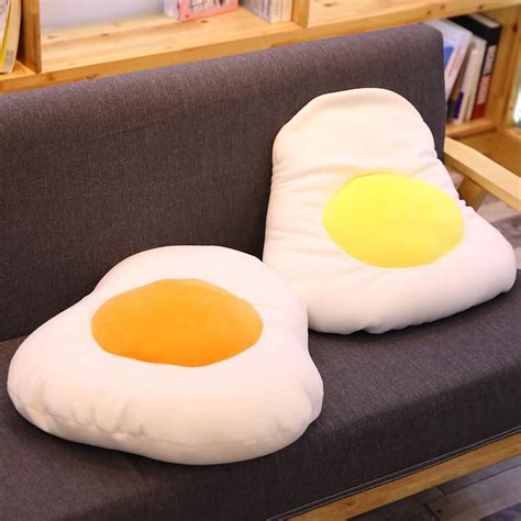 Cute Egg Plush Pillow My Heart Teddy