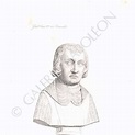 Antique Prints & Drawings | Busts - Robert Count of Clermont (1256-1317 ...