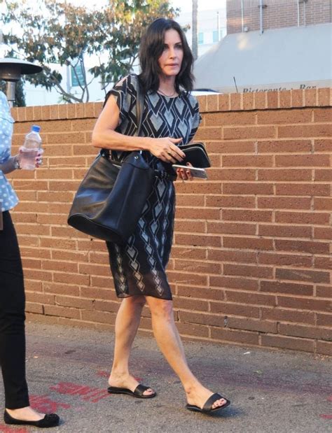 Courteney Cox Street Style Out In Beverly Hills November 2014