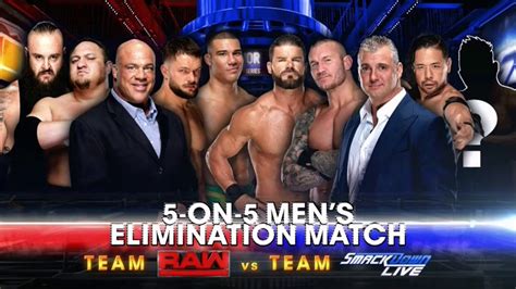 Wwe Survivor Series 2017 5 On 5 Survivor Series Elimination Match Team Raw Vs Team Smackdown