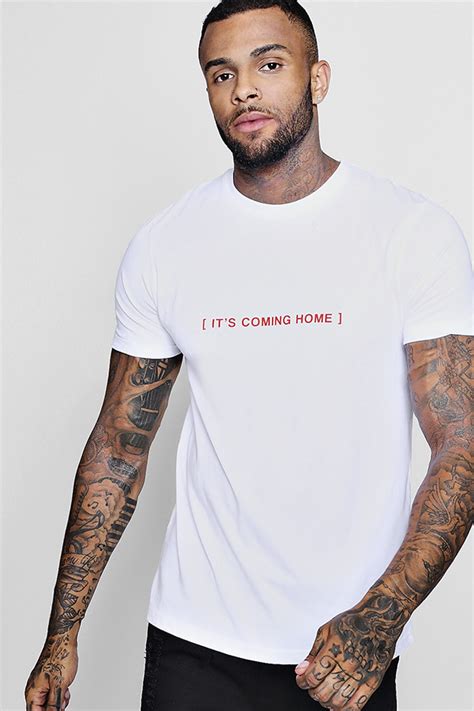 And while you occasionally heard it's coming home during this period, it never really seemed to stick. BoohooMAN rushes out restock of "It's coming home" t-shirt ...