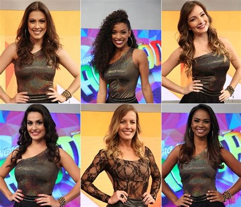 Dança dos famosos 4 was the fourth season of brazilian reality television show dança dos famosos which premiered march 11, 2007 and ended june 17, 2007 on the rede globo television network. 'Dança dos Famosos': conheça as bailarinas que vão colocar ...