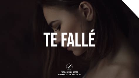 Te Fallé Beat Romántico Trap Sensual Emotional Instrumental Prod Dixon Beats Chords