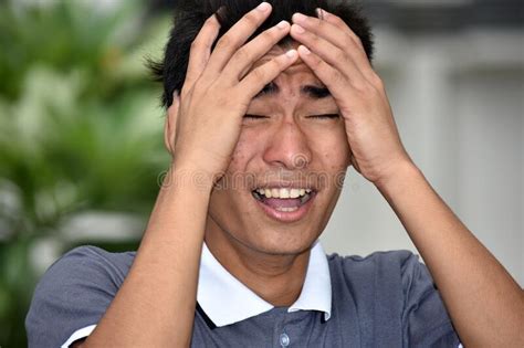 A Laughing Young Male Stock Image Image Of Laugh Excitement 172456985