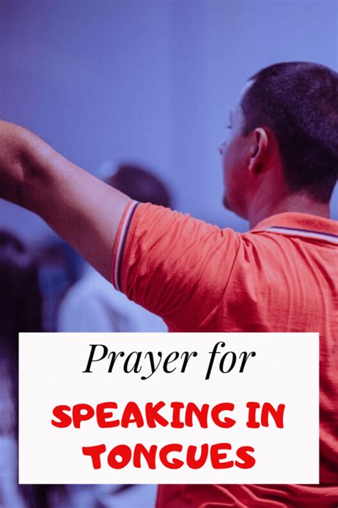7 Prayers For Speaking In Tongues