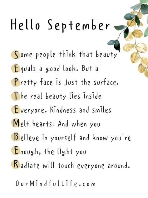 32 September Quotes To Fall In Love With The Month Our Mindful Life