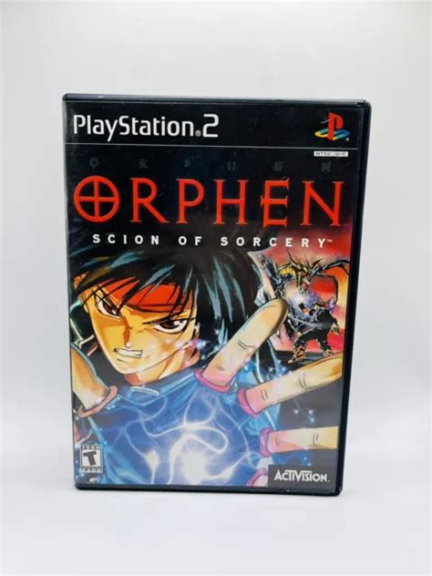 Ps2 Game Orphen Scion Of Sorcery Sony Playstation 2 Vintage 2000 Action