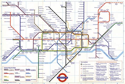 London Undergrounds Real Map Deskarati