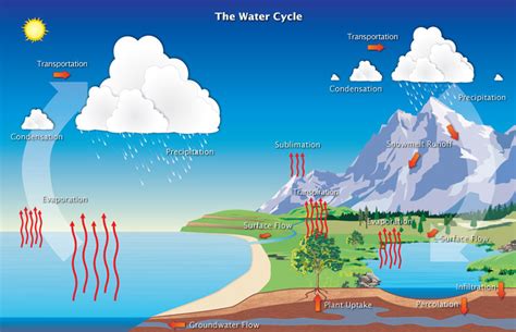 Nasa Salinity Salinity And Soil Moisture Water Cycle Links