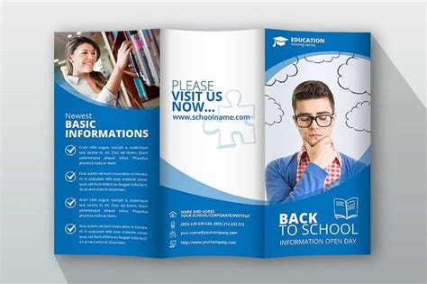 Sample Of Brochure Design For School