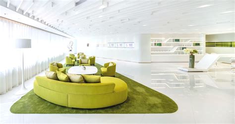 Lime Green Reception Areainterior Design Ideas