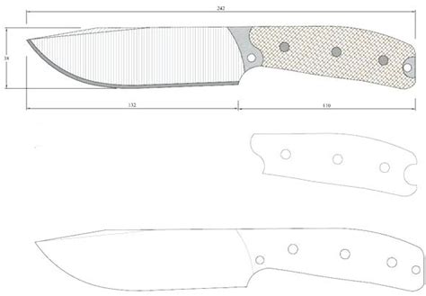 Knife Templates Printable