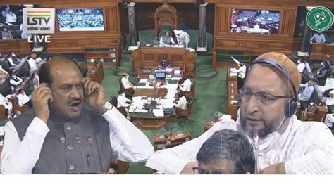 Aimim Asaduddin Owaisi Angry Over Discard Of Question In Parliment